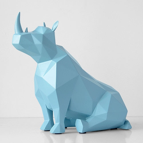 Decorative Rhino Figure