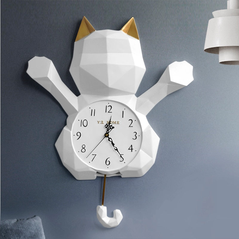 Decorative Cat Clock