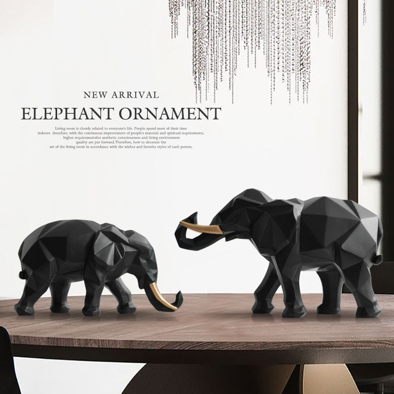 Decorative Elephant Figures