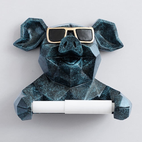 Cool Pig Roll Paper Holder