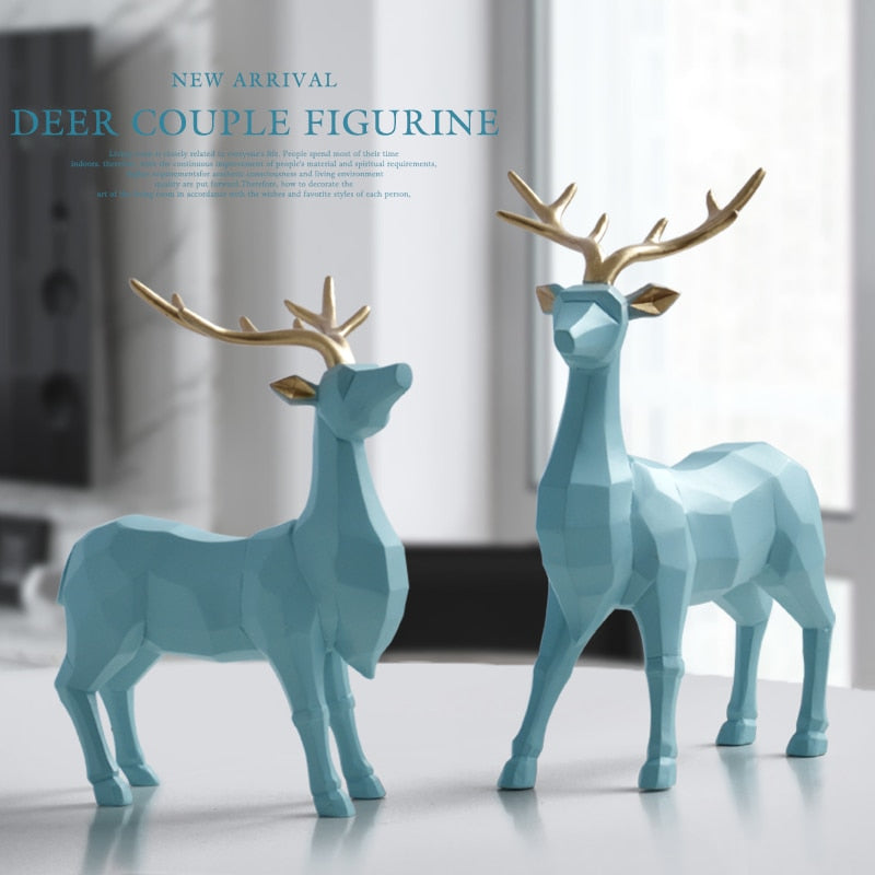 Decorative Deer Figures